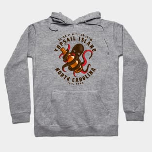 Topsail Island, NC Octopus Summer Vacation Hoodie